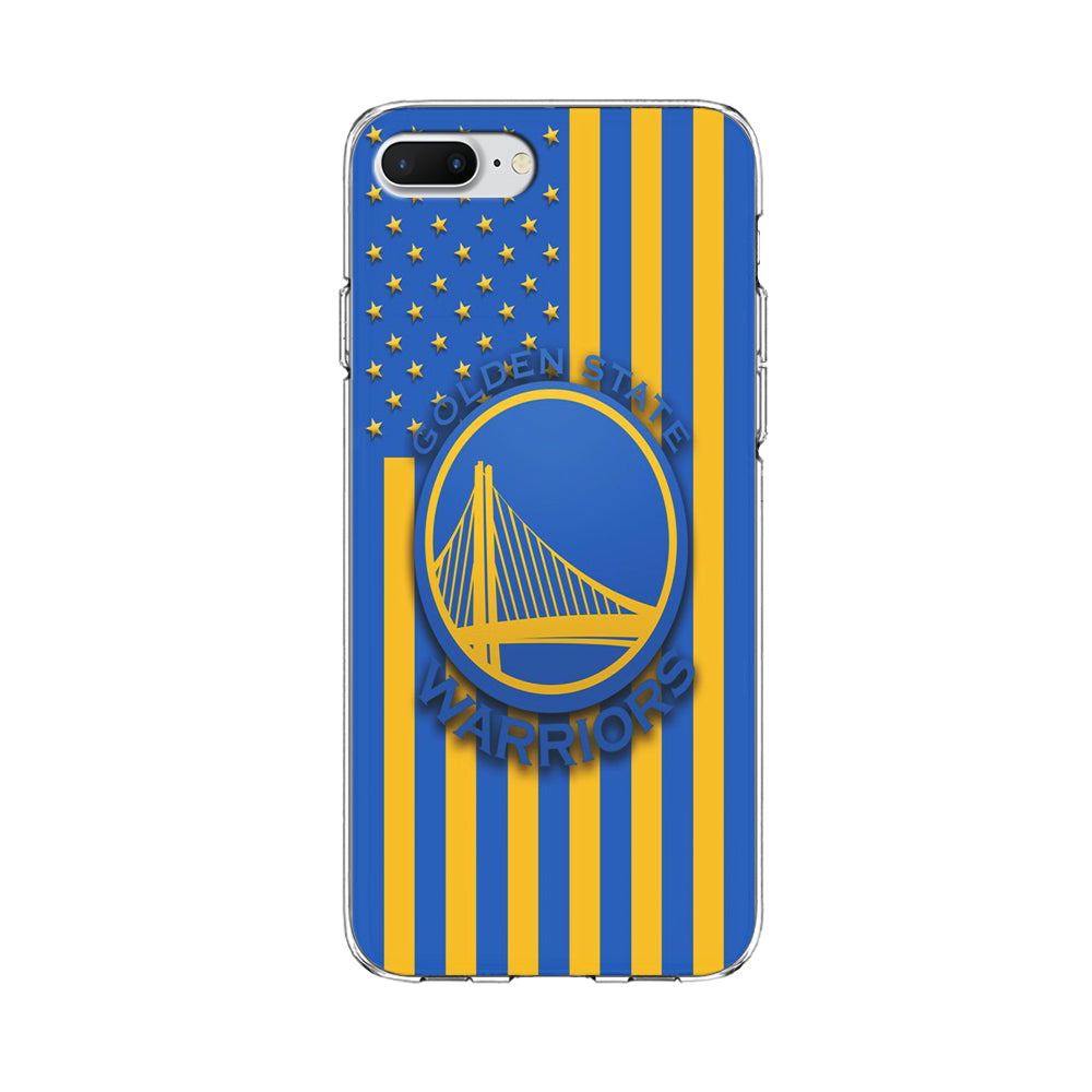 NBA Golden State Warriors Basketball 001 iPhone 8 Plus Case-Phone Case-Clear Soft Case-Altracase