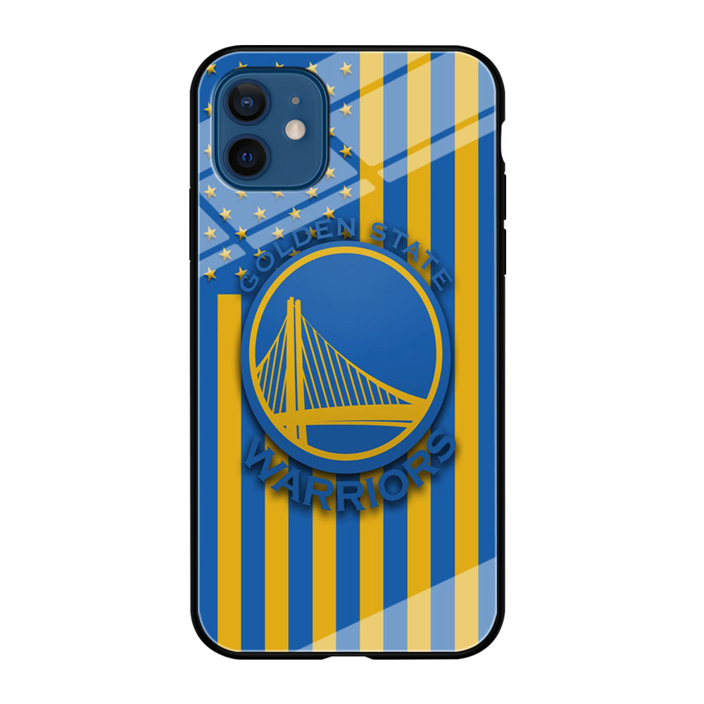 NBA Golden State Warriors Basketball 001 iPhone 12 Case-Phone Case-Tempered Glass Case-Altracase