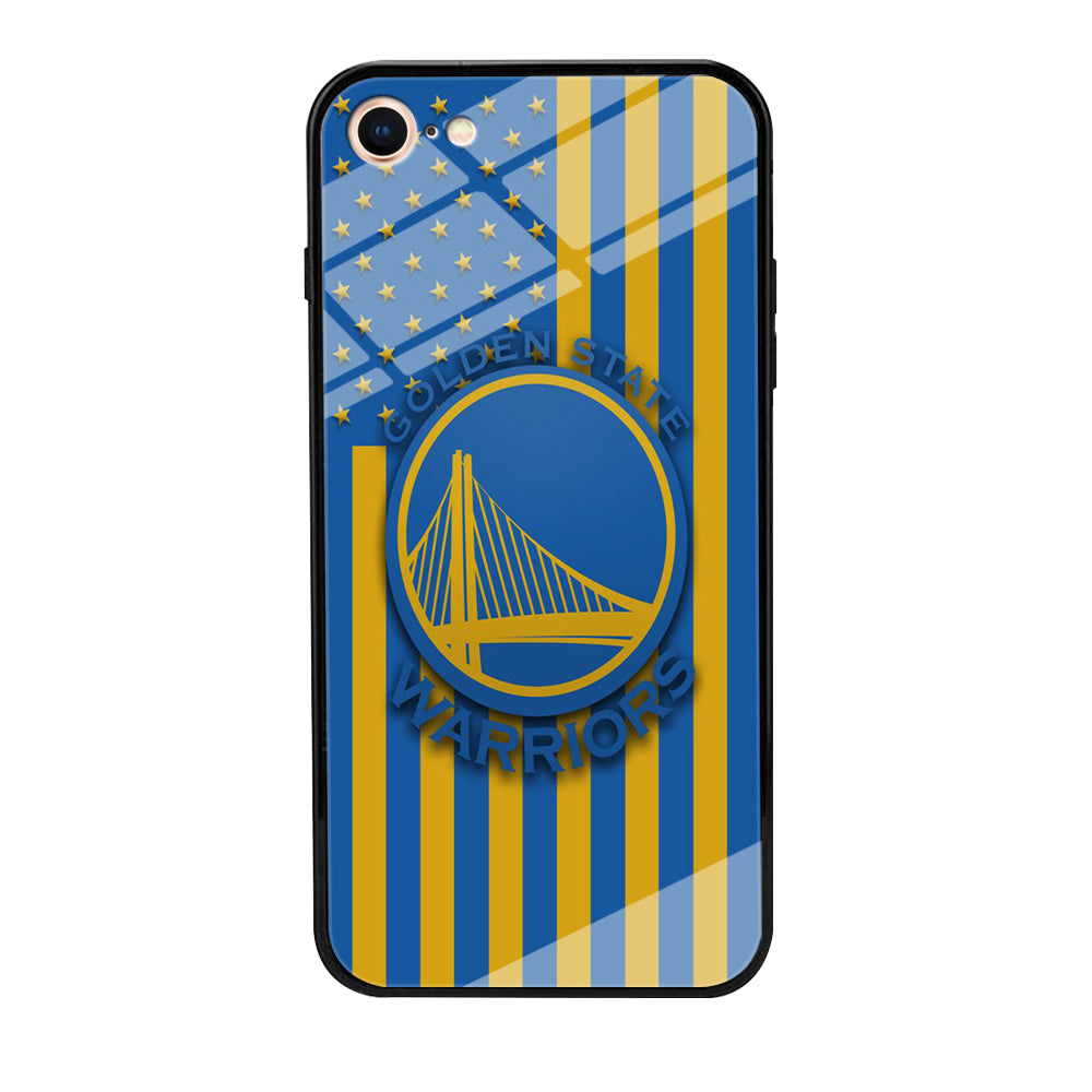 NBA Golden State Warriors Basketball 001 iPhone 7 Case-Phone Case-Tempered Glass Case-Altracase