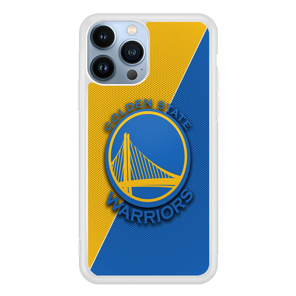 NBA Golden State Warriors Basketball 002 iPhone 13 Pro Case-Phone Case-Rubber White (2D Case)-Altracase