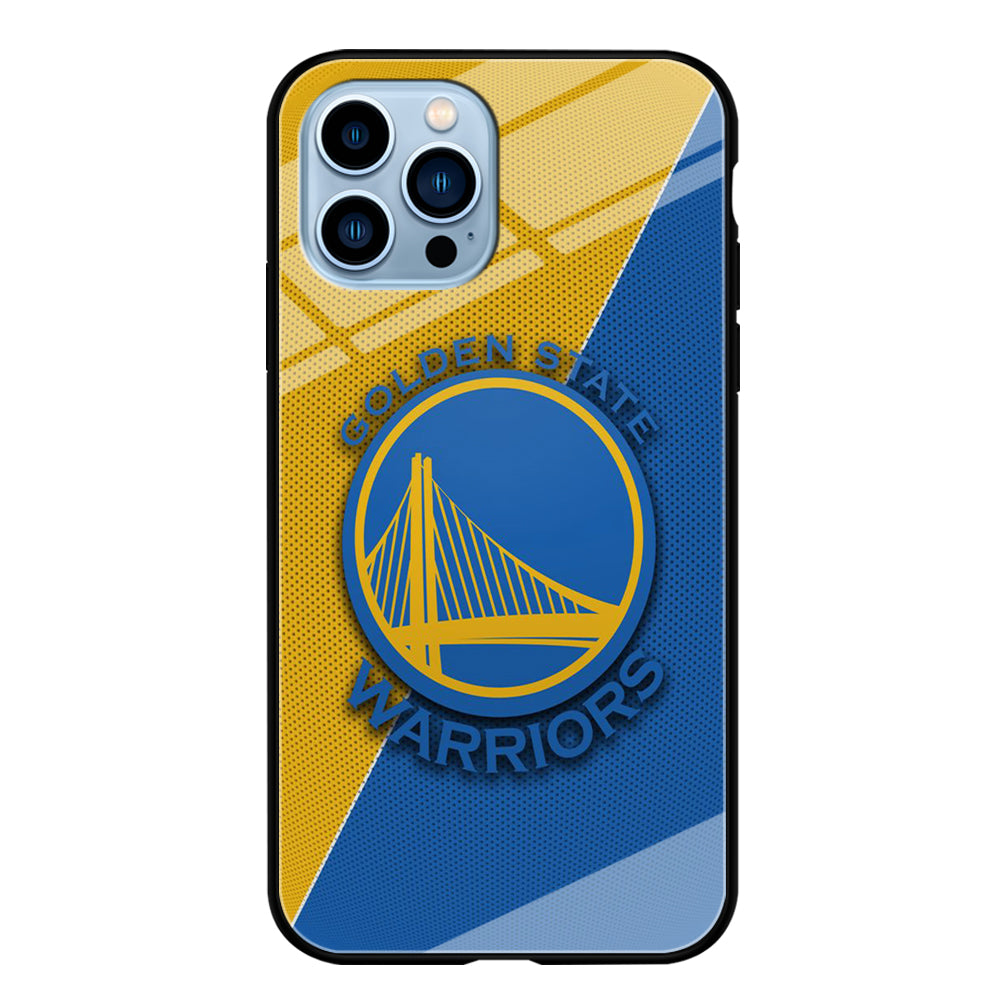 NBA Golden State Warriors Basketball 002 iPhone 15 Pro Case-Phone Case-Tempered Glass Case-Altracase
