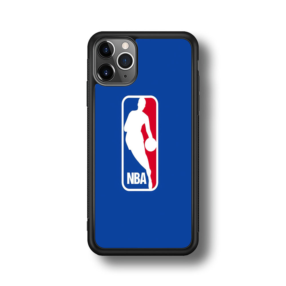 NBA Logo iPhone 11 Pro Max Case-Phone Case-Rubber Black (2D Case)-Altracase