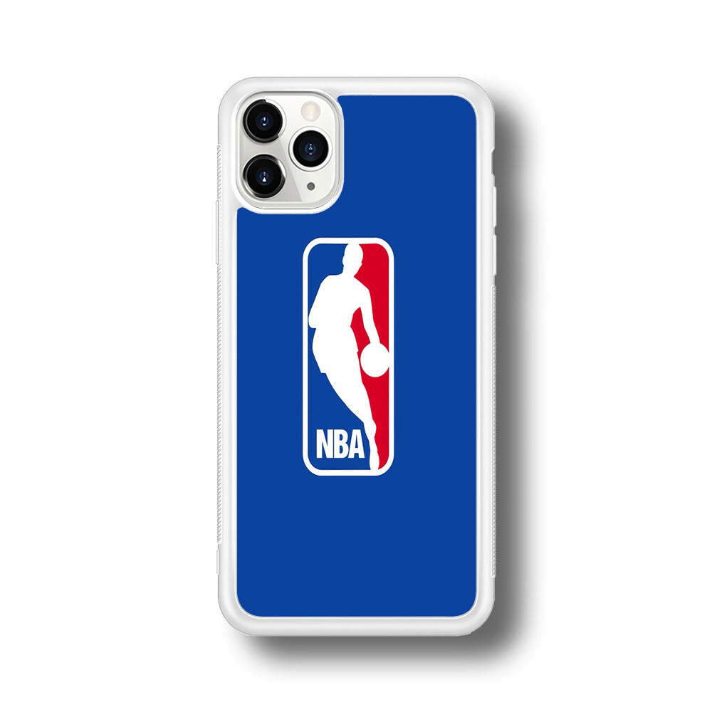 NBA Logo iPhone 11 Pro Max Case-Phone Case-Rubber White (2D Case)-Altracase