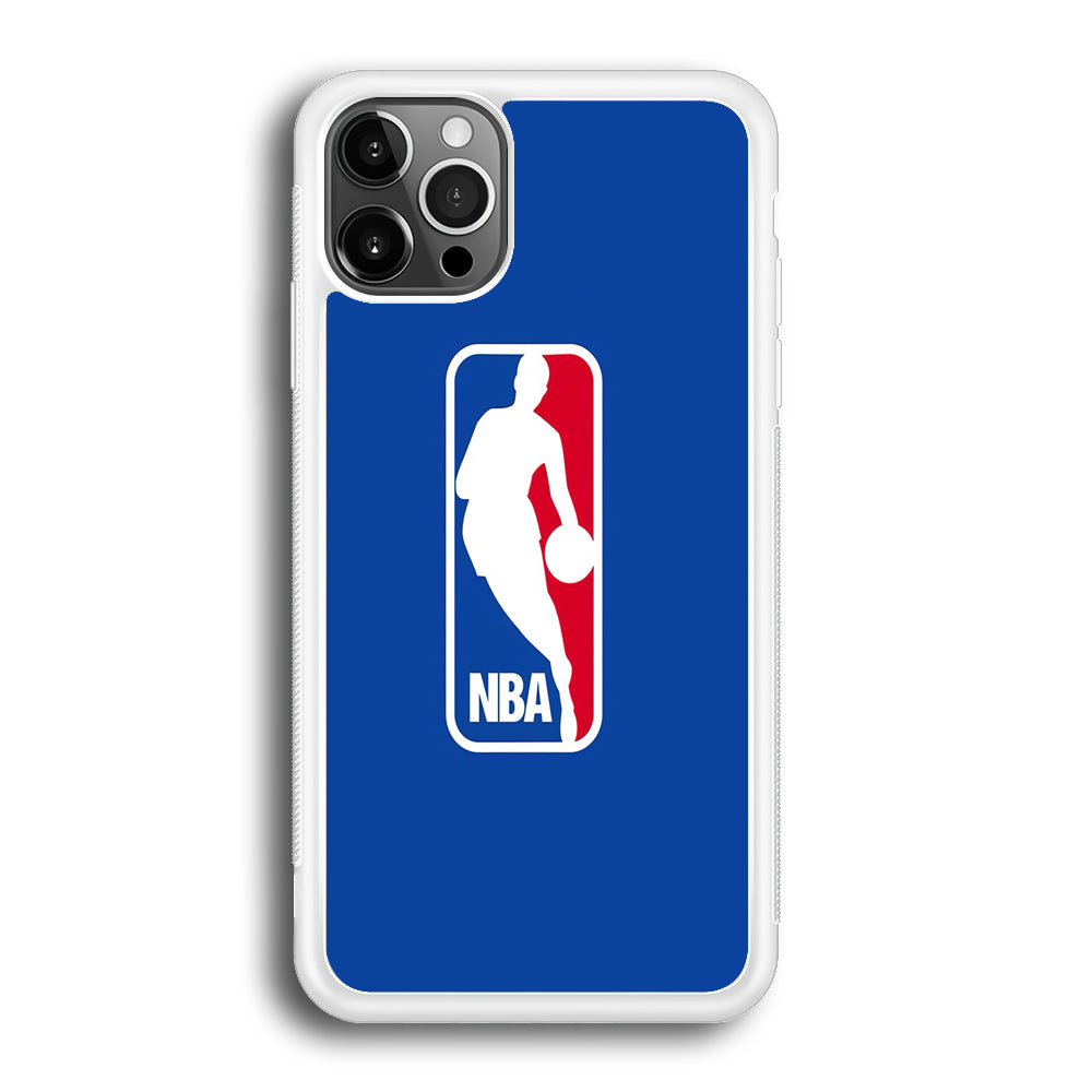 NBA Logo iPhone 12 Pro Max Case-Phone Case-Rubber White (2D Case)-Altracase