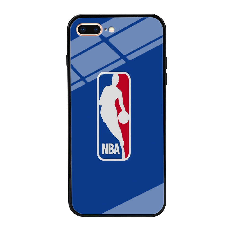 NBA Logo iPhone 8 Plus Case-Phone Case-Tempered Glass Case-Altracase