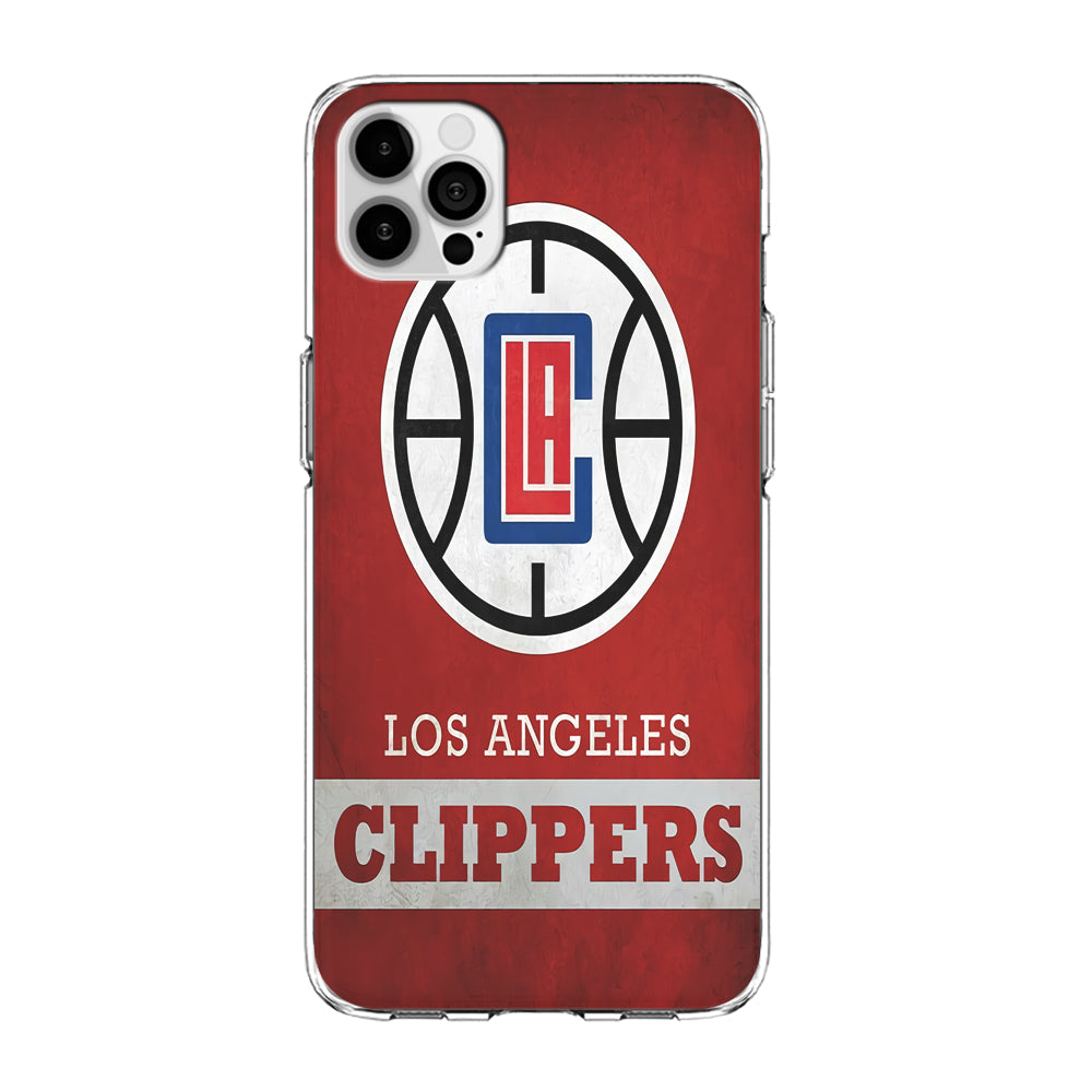 NBA Los Angeles Clippers Basketball 001 iPhone 13 Pro Case-Phone Case-Clear Soft Case-Altracase