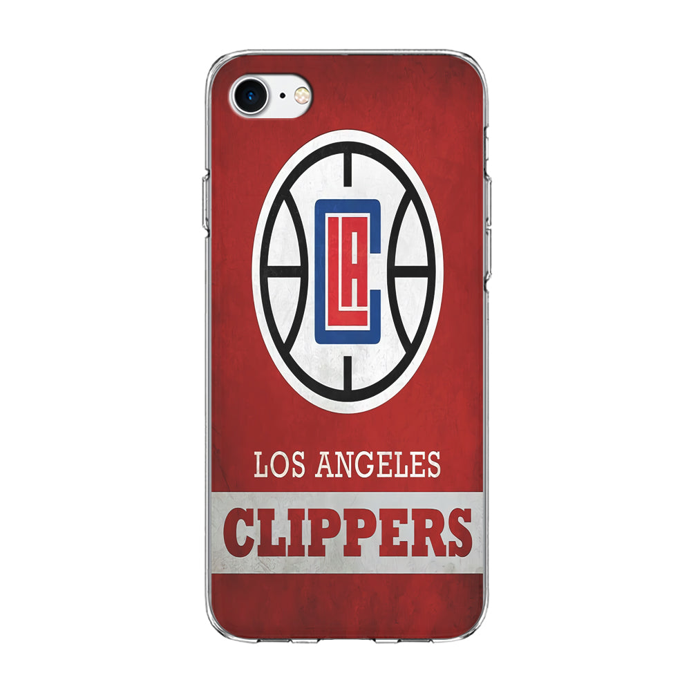 NBA Los Angeles Clippers Basketball 001 iPhone 7 Case-Phone Case-Clear Soft Case-Altracase