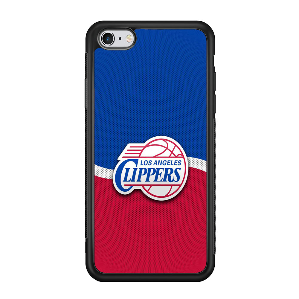 NBA Los Angeles Clippers Basketball 002 iPhone 6 | 6s Case-Phone Case-Rubber Black (2D Case)-Altracase
