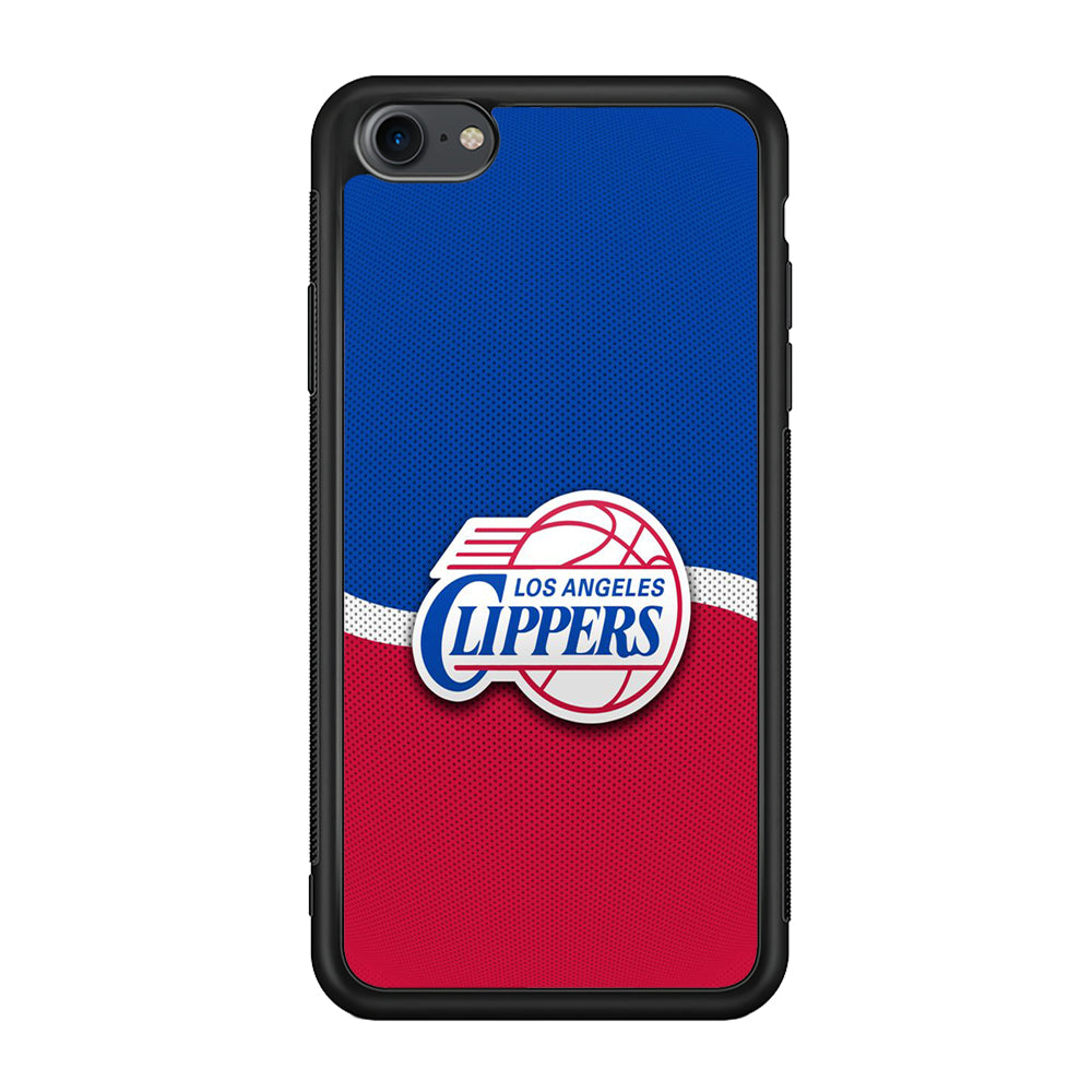 NBA Los Angeles Clippers Basketball 002 iPhone 7 Case-Phone Case-Rubber Black (2D Case)-Altracase
