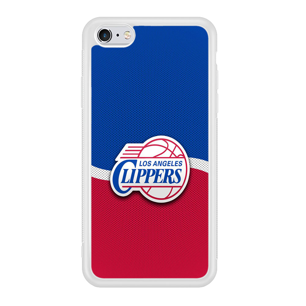 NBA Los Angeles Clippers Basketball 002 iPhone 6 | 6s Case-Phone Case-Rubber White (2D Case)-Altracase