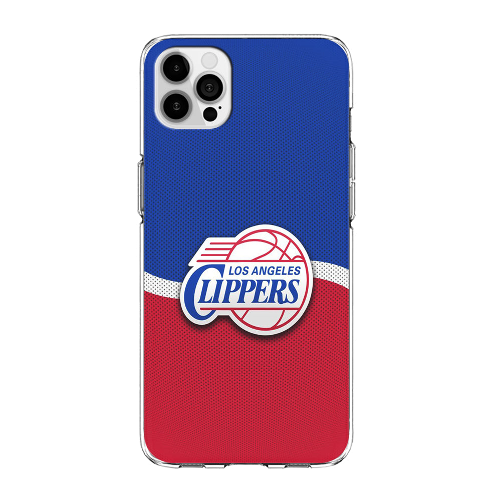 NBA Los Angeles Clippers Basketball 002 iPhone 15 Pro Case-Phone Case-Clear Soft Case-Altracase