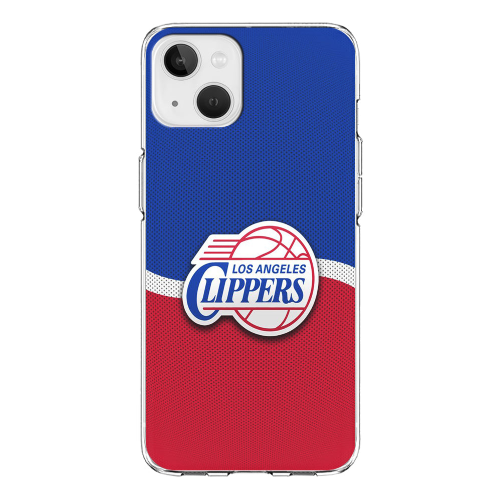 NBA Los Angeles Clippers Basketball 002 iPhone 13 Mini Case-Phone Case-Clear Soft Case-Altracase