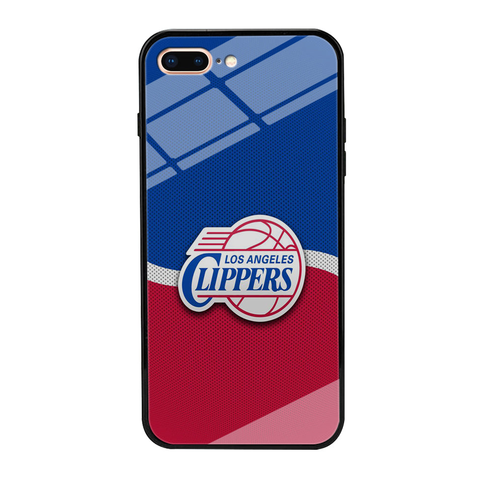 NBA Los Angeles Clippers Basketball 002 iPhone 8 Plus Case-Phone Case-Tempered Glass Case-Altracase