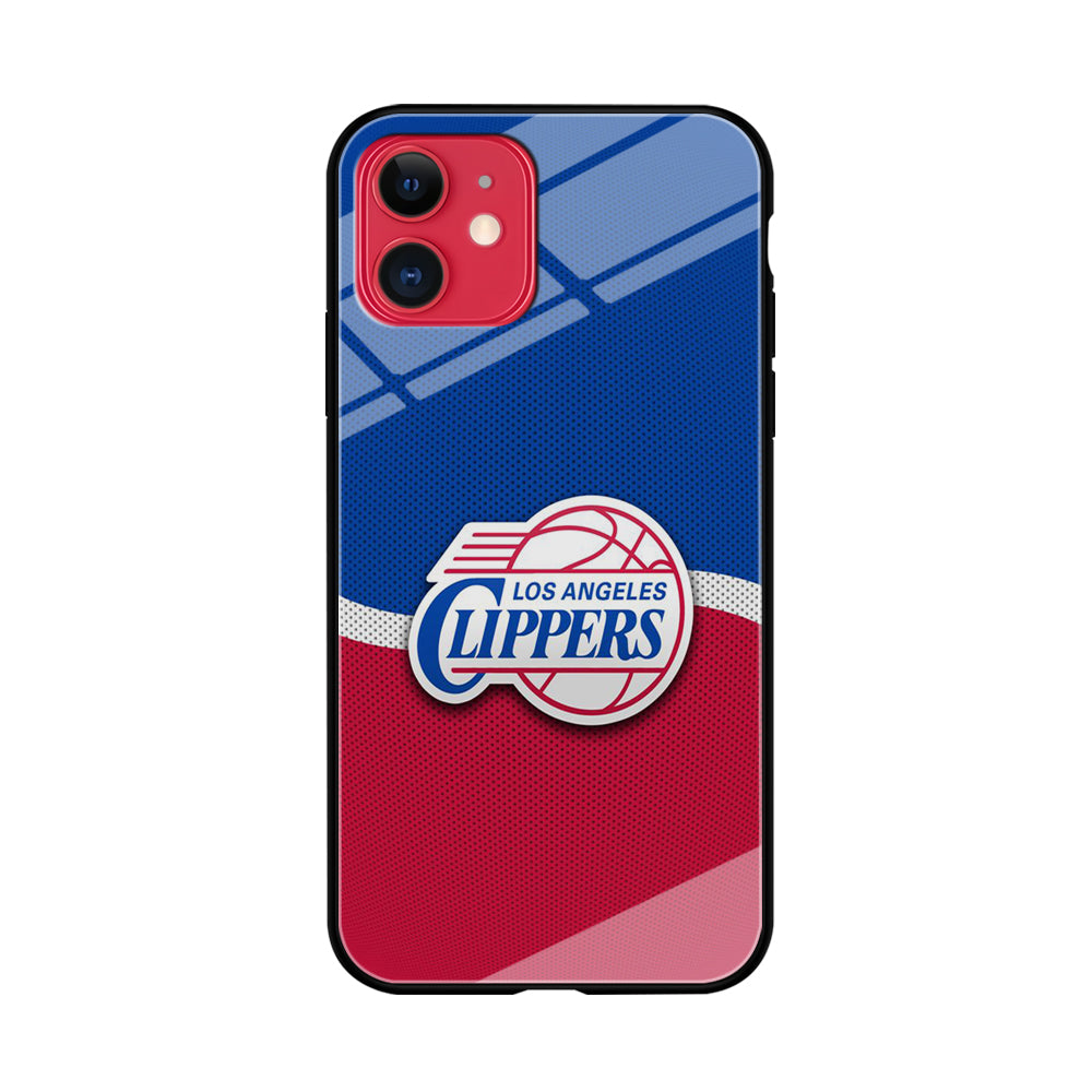 NBA Los Angeles Clippers Basketball 002 iPhone 11 Case-Phone Case-Tempered Glass Case-Altracase