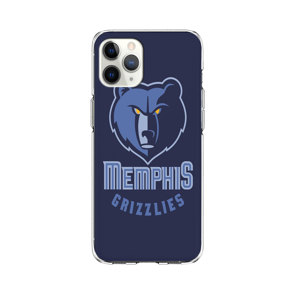NBA Memphis Grizzlies Basketball 001 iPhone 11 Pro Max Case-Phone Case-Clear Soft Case-Altracase