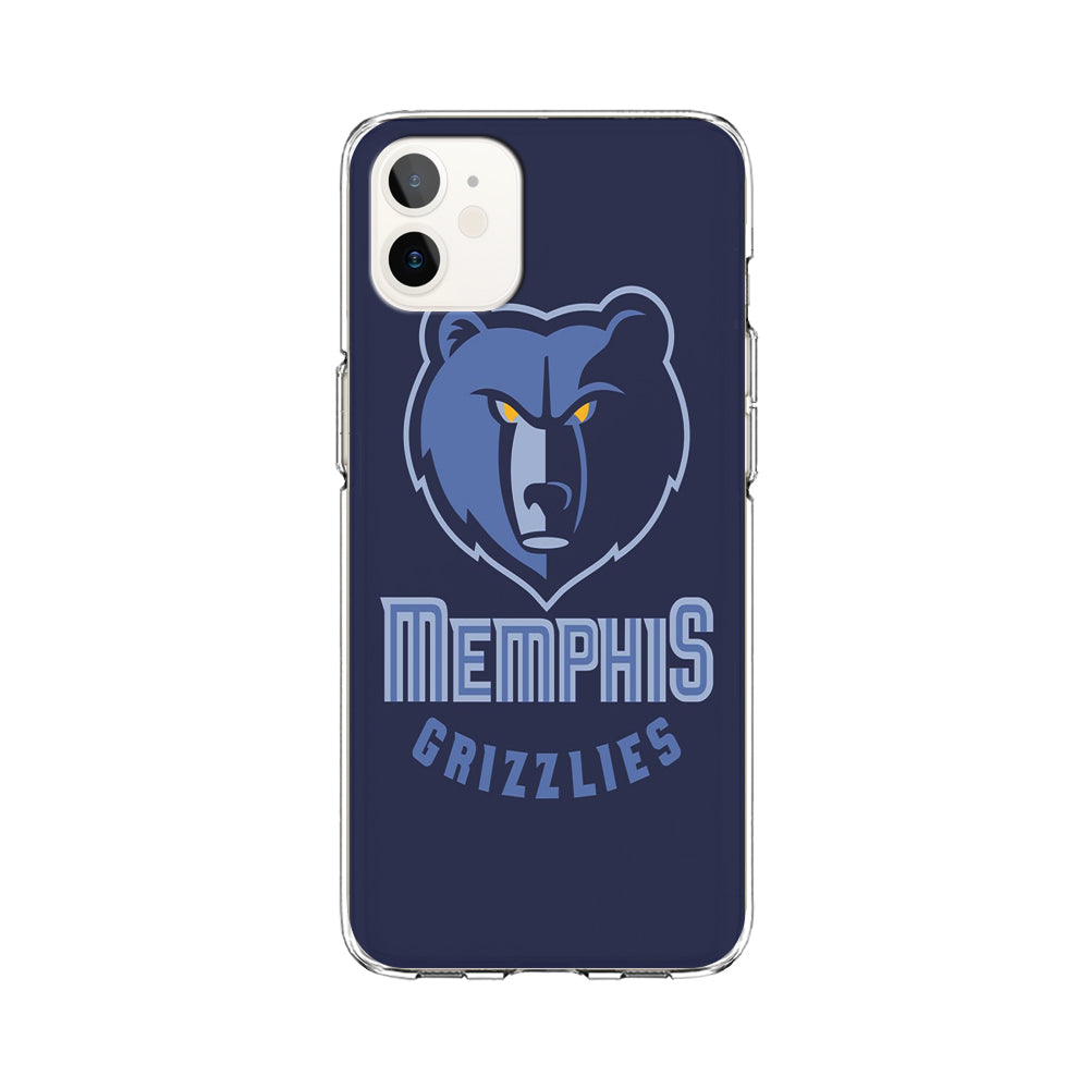 NBA Memphis Grizzlies Basketball 001 iPhone 12 Case-Phone Case-Clear Soft Case-Altracase