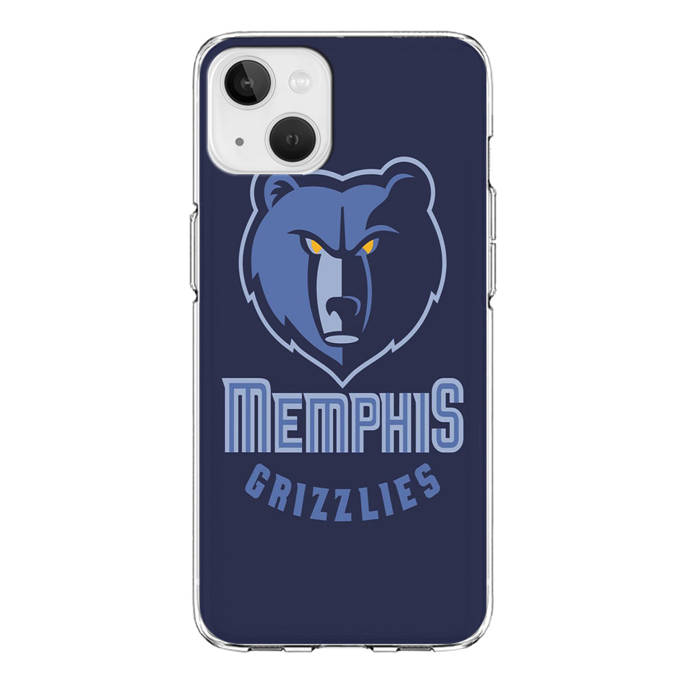 NBA Memphis Grizzlies Basketball 001 iPhone 13 Mini Case-Phone Case-Clear Soft Case-Altracase