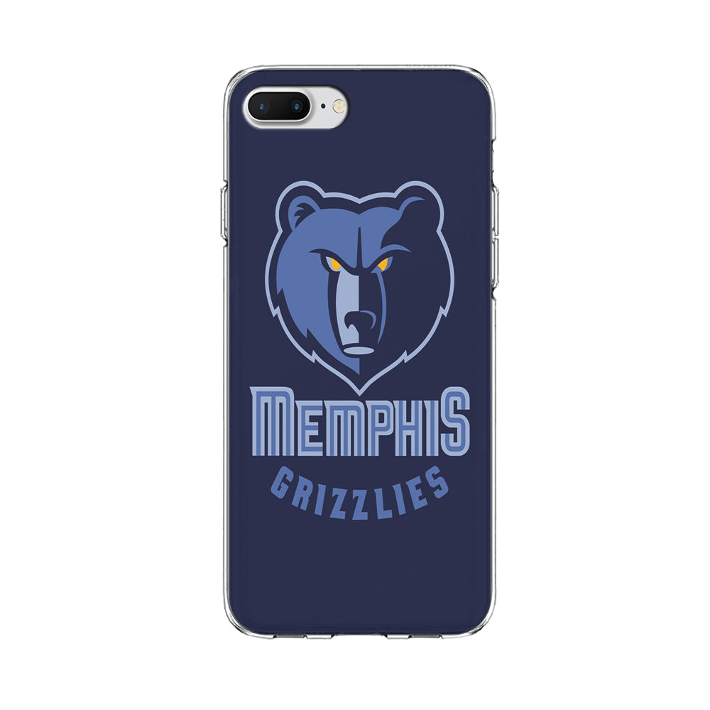 NBA Memphis Grizzlies Basketball 001 iPhone 8 Plus Case-Phone Case-Clear Soft Case-Altracase