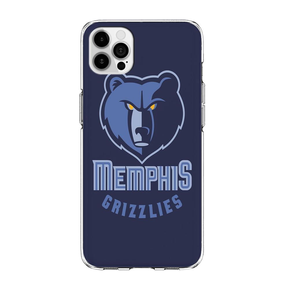 NBA Memphis Grizzlies Basketball 001 iPhone 15 Pro Case-Phone Case-Clear Soft Case-Altracase