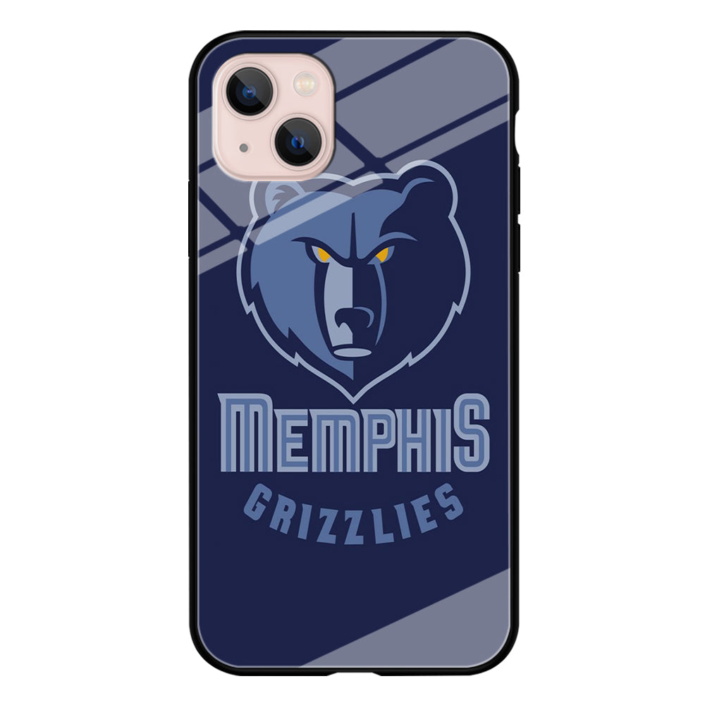 NBA Memphis Grizzlies Basketball 001 iPhone 13 Mini Case-Phone Case-Tempered Glass Case-Altracase