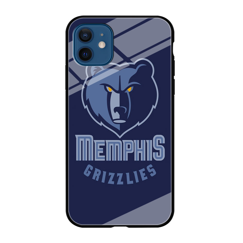 NBA Memphis Grizzlies Basketball 001 iPhone 12 Mini Case-Phone Case-Tempered Glass Case-Altracase