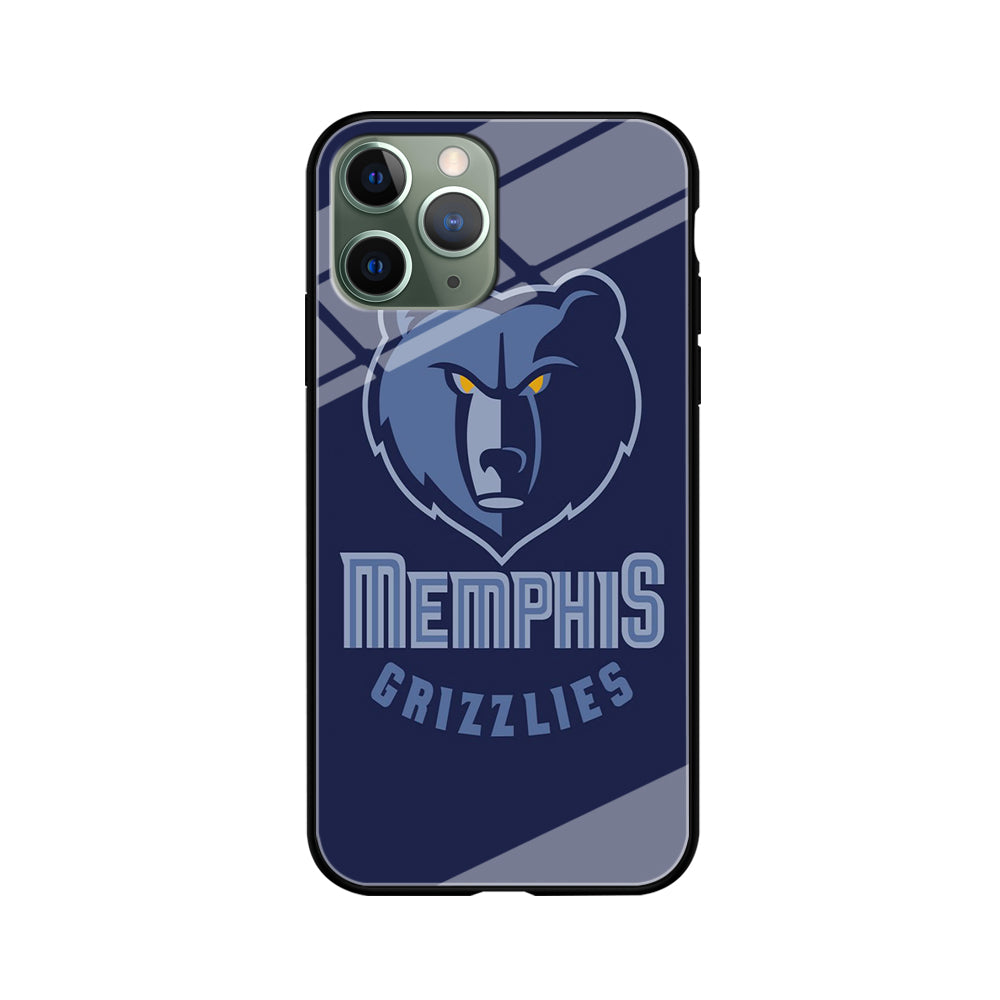 NBA Memphis Grizzlies Basketball 001 iPhone 11 Pro Max Case-Phone Case-Tempered Glass Case-Altracase