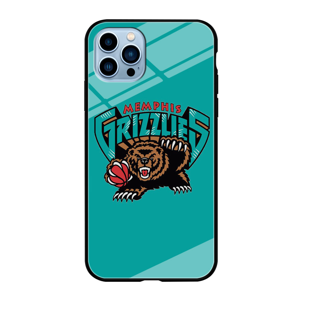NBA Memphis Grizzlies Basketball 002 iPhone 12 Pro Max Case-Phone Case-Tempered Glass Case-Altracase