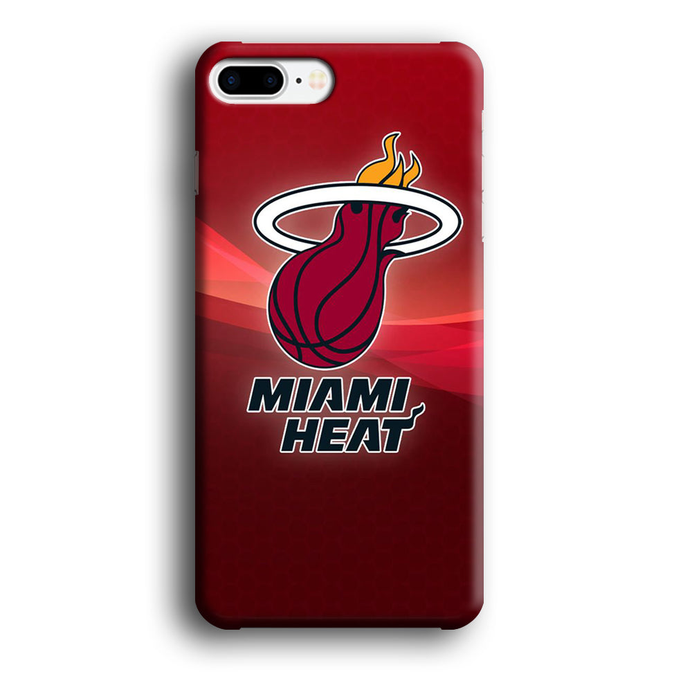 NBA Miami Heat Basketball 001 iPhone 8 Plus Case-Phone Case-3D Case-Altracase