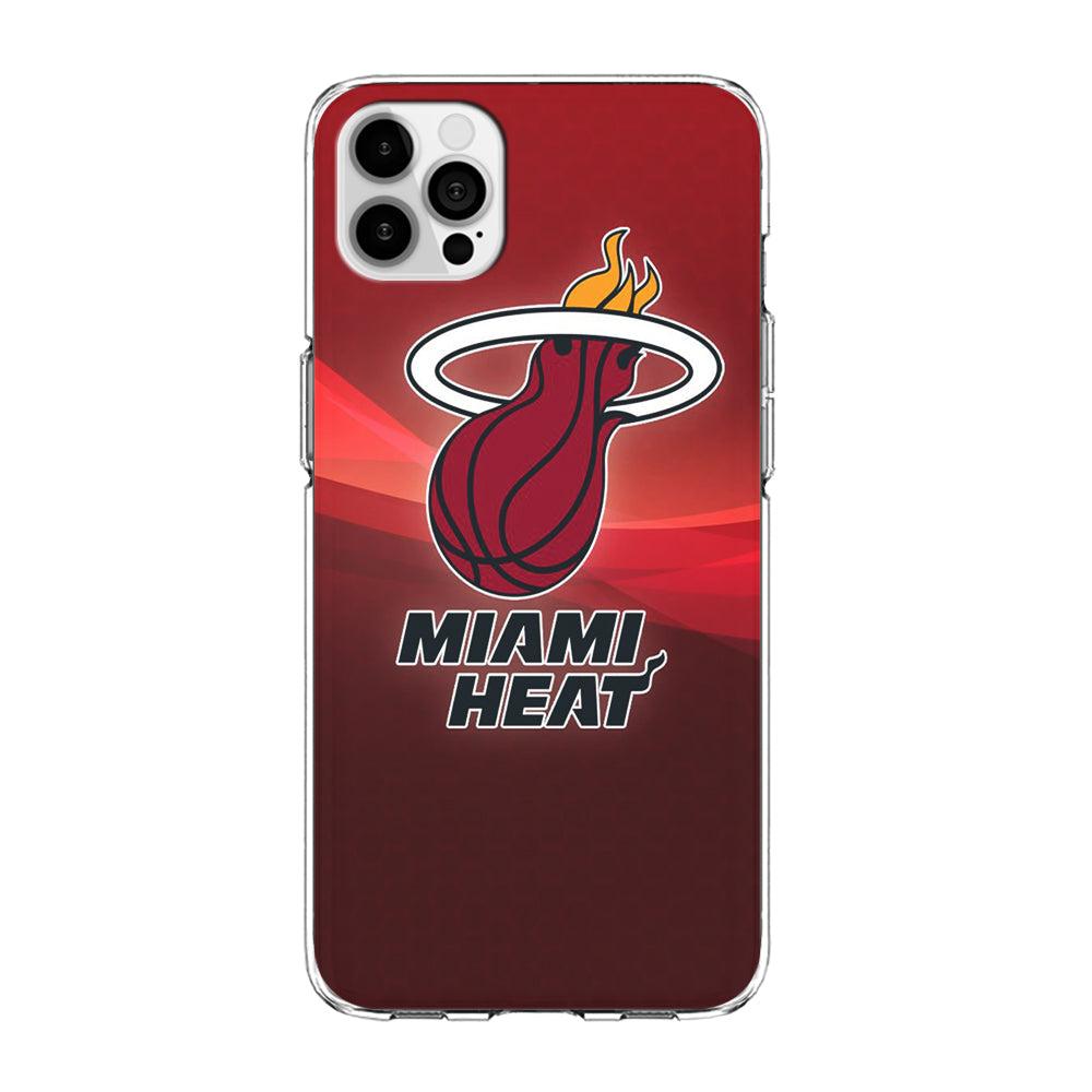 NBA Miami Heat Basketball 001 iPhone 13 Pro Case-Phone Case-Clear Soft Case-Altracase