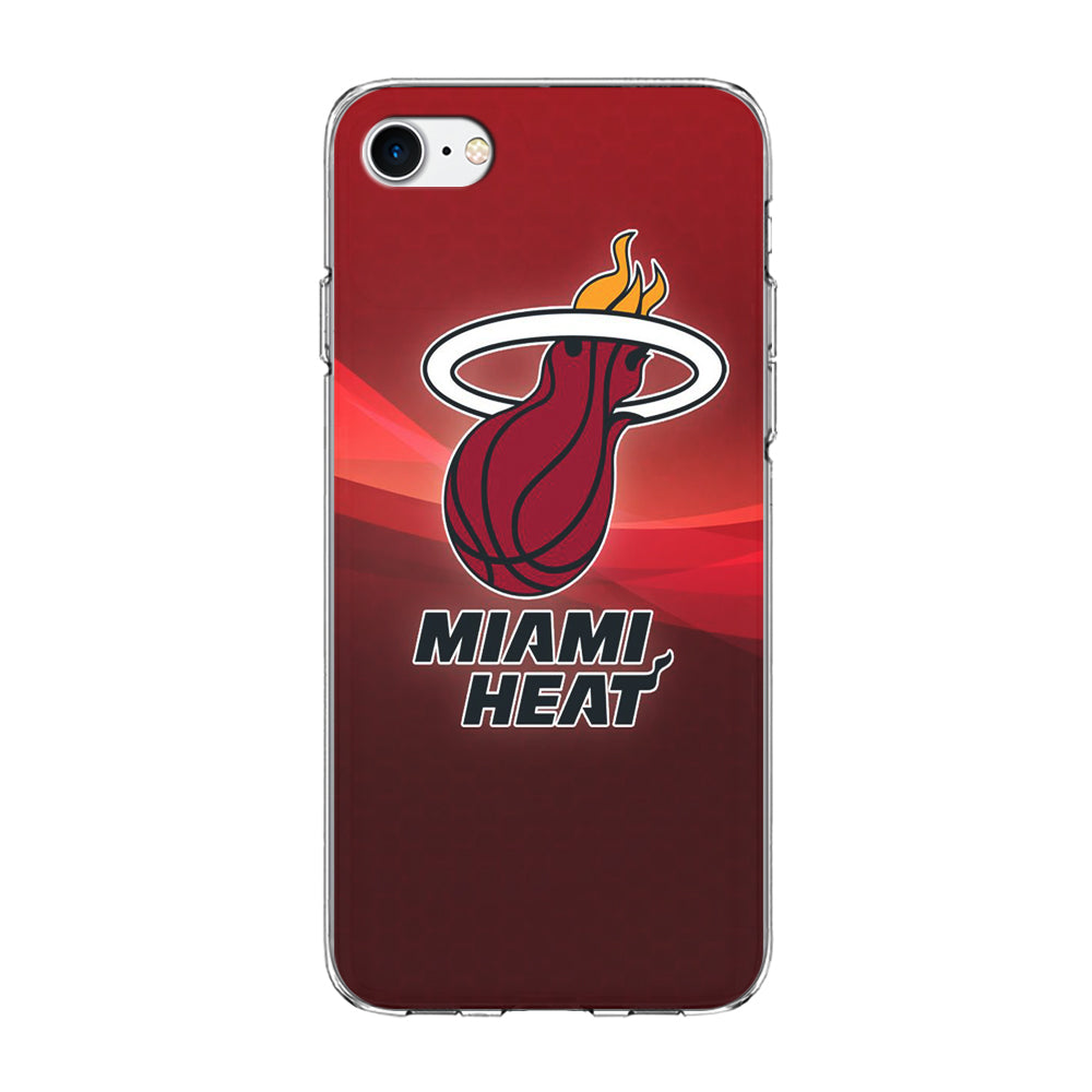 NBA Miami Heat Basketball 001 iPhone 7 Case-Phone Case-Clear Soft Case-Altracase