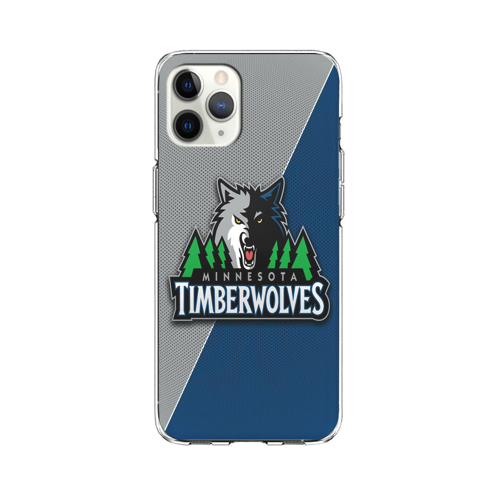 NBA Minnesota Timberwolves Basketball 001 iPhone 11 Pro Max Case-Phone Case-Clear Soft Case-Altracase
