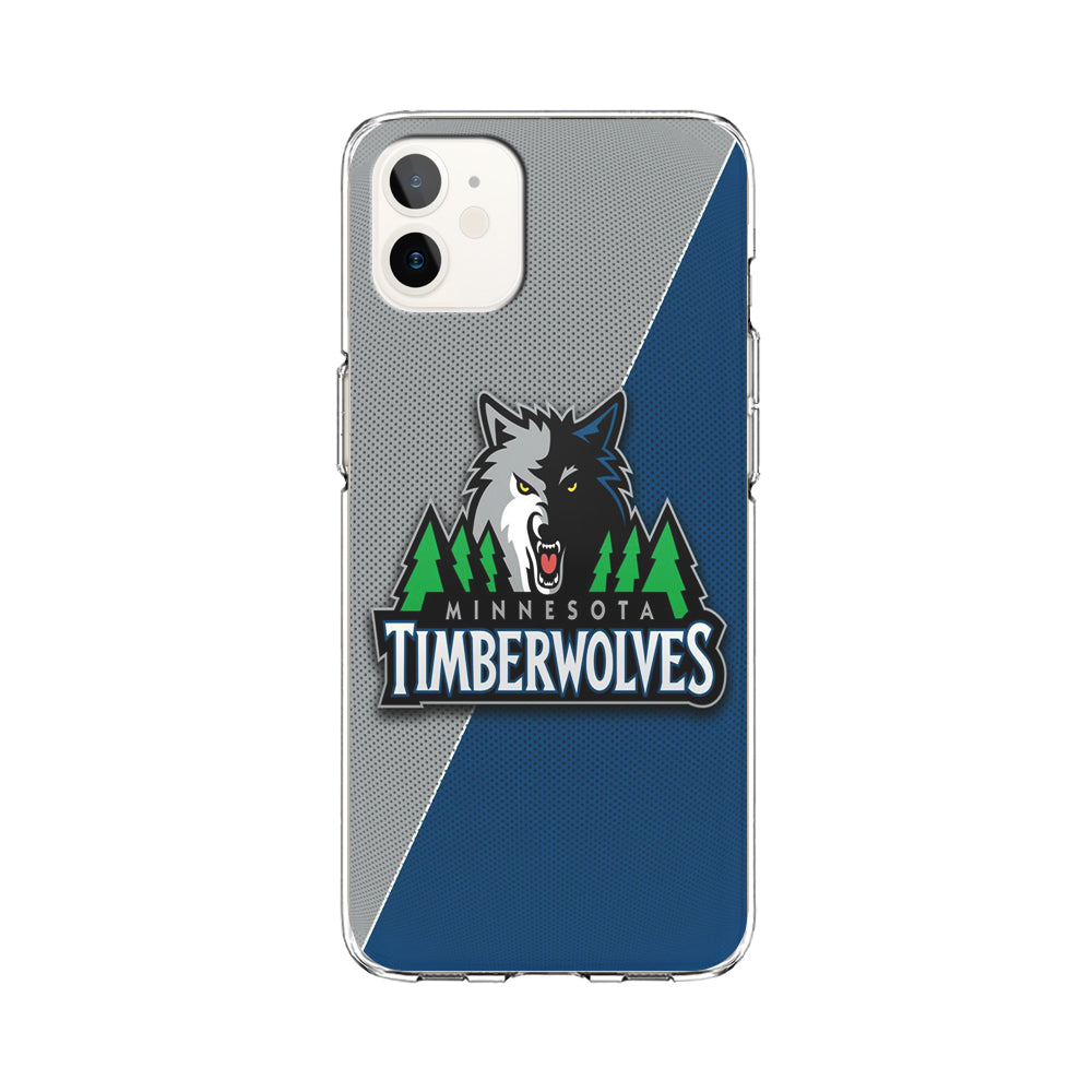 NBA Minnesota Timberwolves Basketball 001 iPhone 12 Case-Phone Case-Clear Soft Case-Altracase