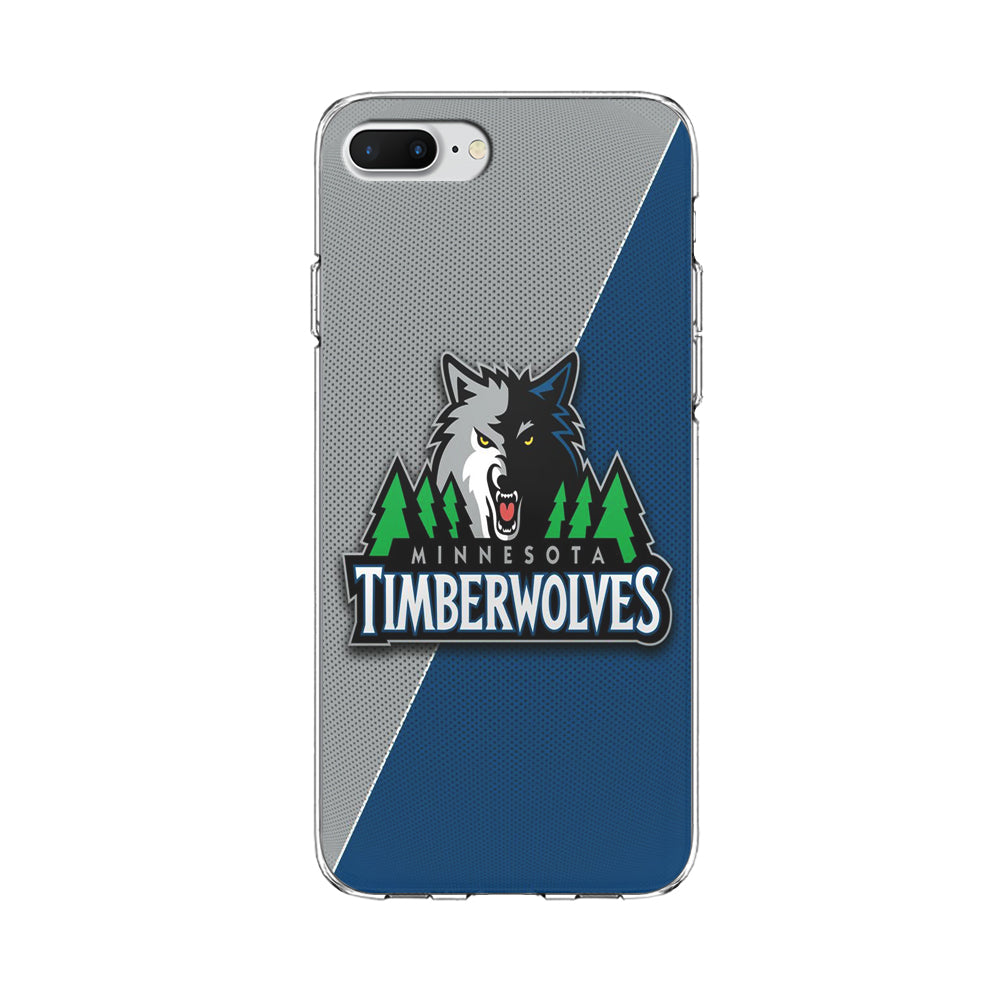 NBA Minnesota Timberwolves Basketball 001 iPhone 7 Plus Case-Phone Case-Clear Soft Case-Altracase
