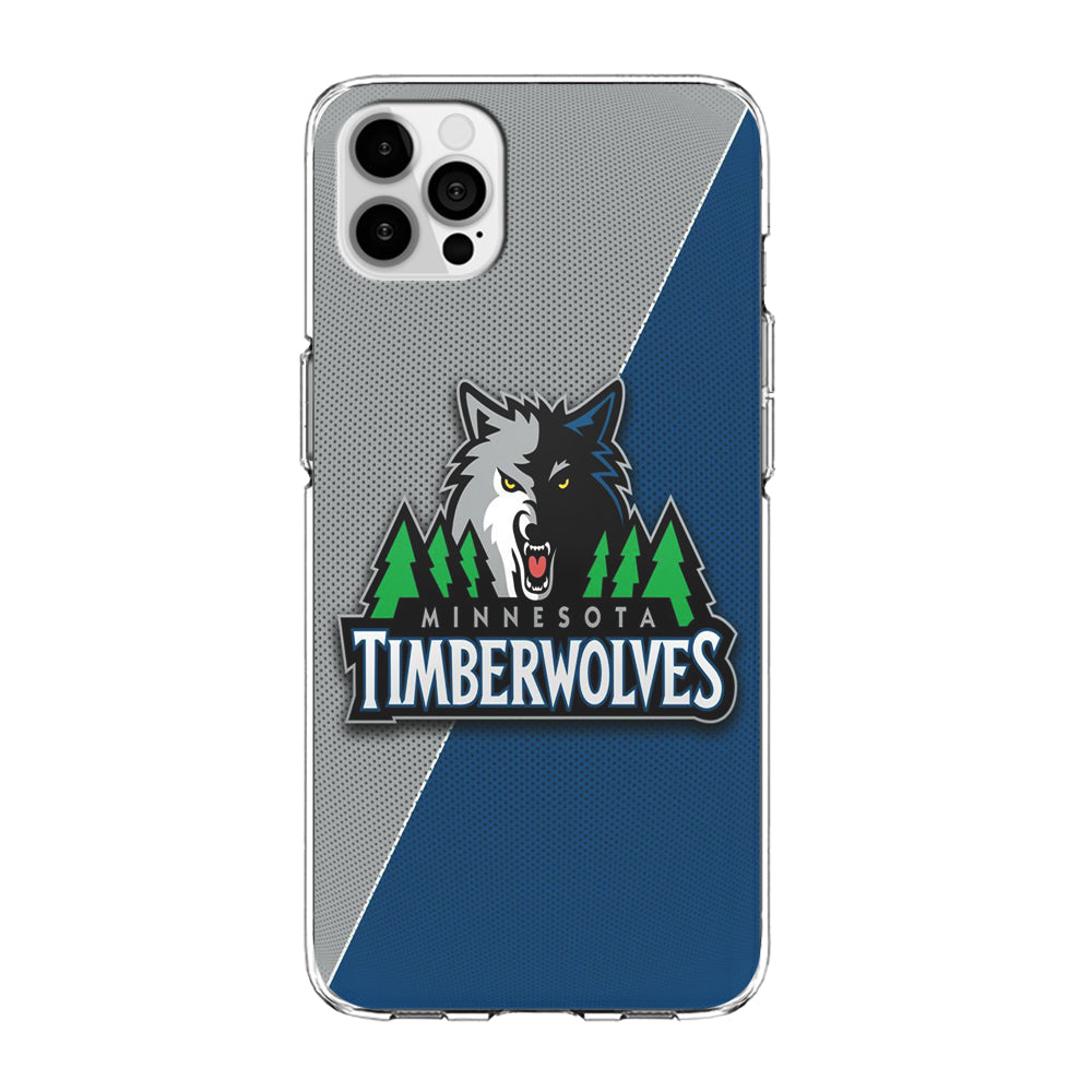 NBA Minnesota Timberwolves Basketball 001 iPhone 13 Pro Case-Phone Case-Clear Soft Case-Altracase