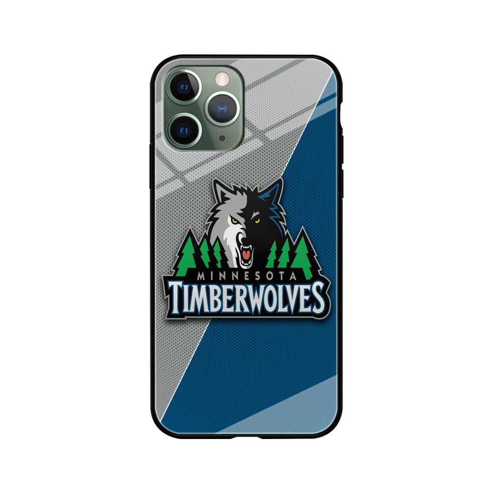 NBA Minnesota Timberwolves Basketball 001 iPhone 11 Pro Max Case-Phone Case-Tempered Glass Case-Altracase