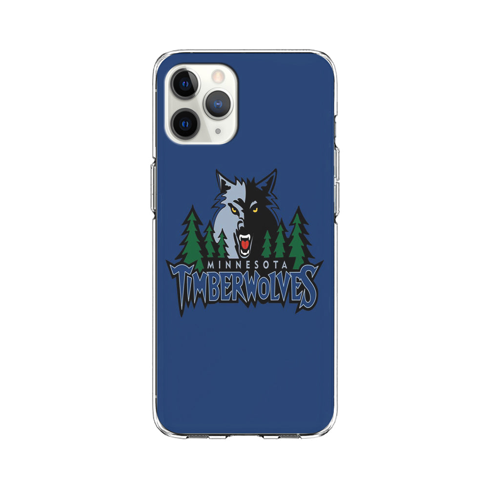 NBA Minnesota Timberwolves Basketball 002 iPhone 11 Pro Max Case-Phone Case-Clear Soft Case-Altracase