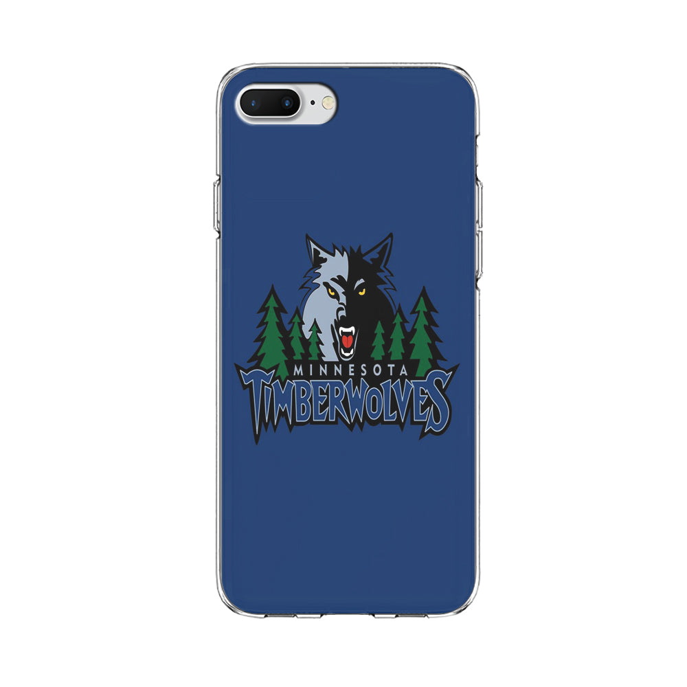 NBA Minnesota Timberwolves Basketball 002 iPhone 8 Plus Case-Phone Case-Clear Soft Case-Altracase