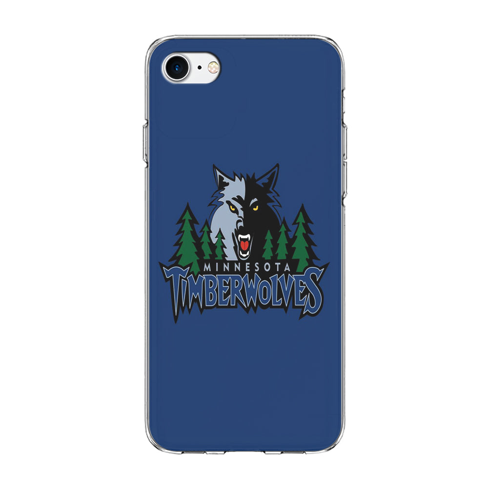 NBA Minnesota Timberwolves Basketball 002 iPhone 8 Case-Phone Case-Clear Soft Case-Altracase