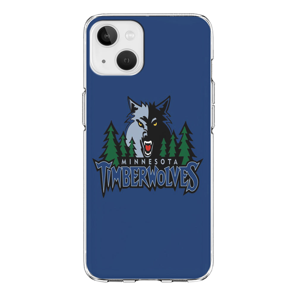NBA Minnesota Timberwolves Basketball 002 iPhone 13 Mini Case-Phone Case-Clear Soft Case-Altracase