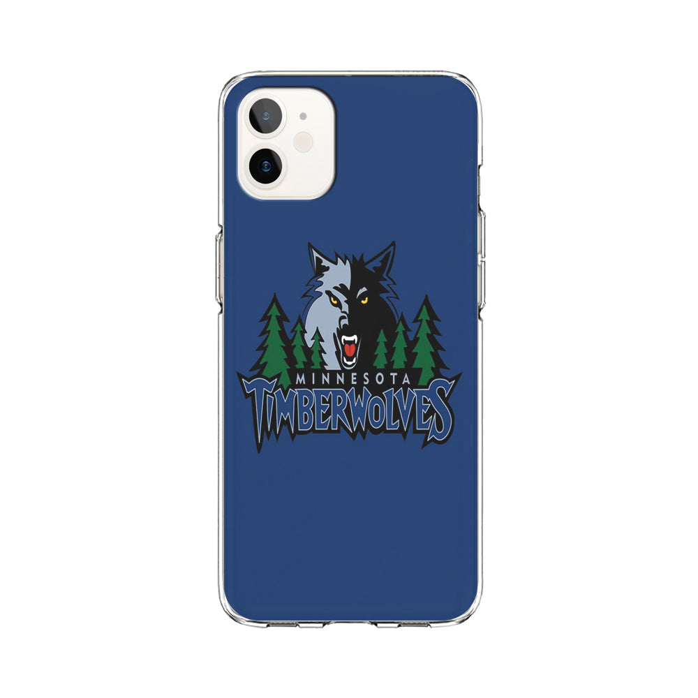 NBA Minnesota Timberwolves Basketball 002 iPhone 12 Case-Phone Case-Clear Soft Case-Altracase