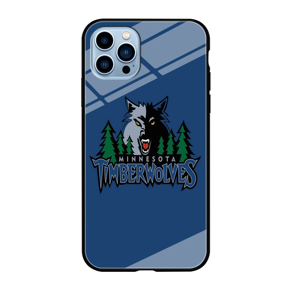 NBA Minnesota Timberwolves Basketball 002 iPhone 12 Pro Max Case-Phone Case-Tempered Glass Case-Altracase