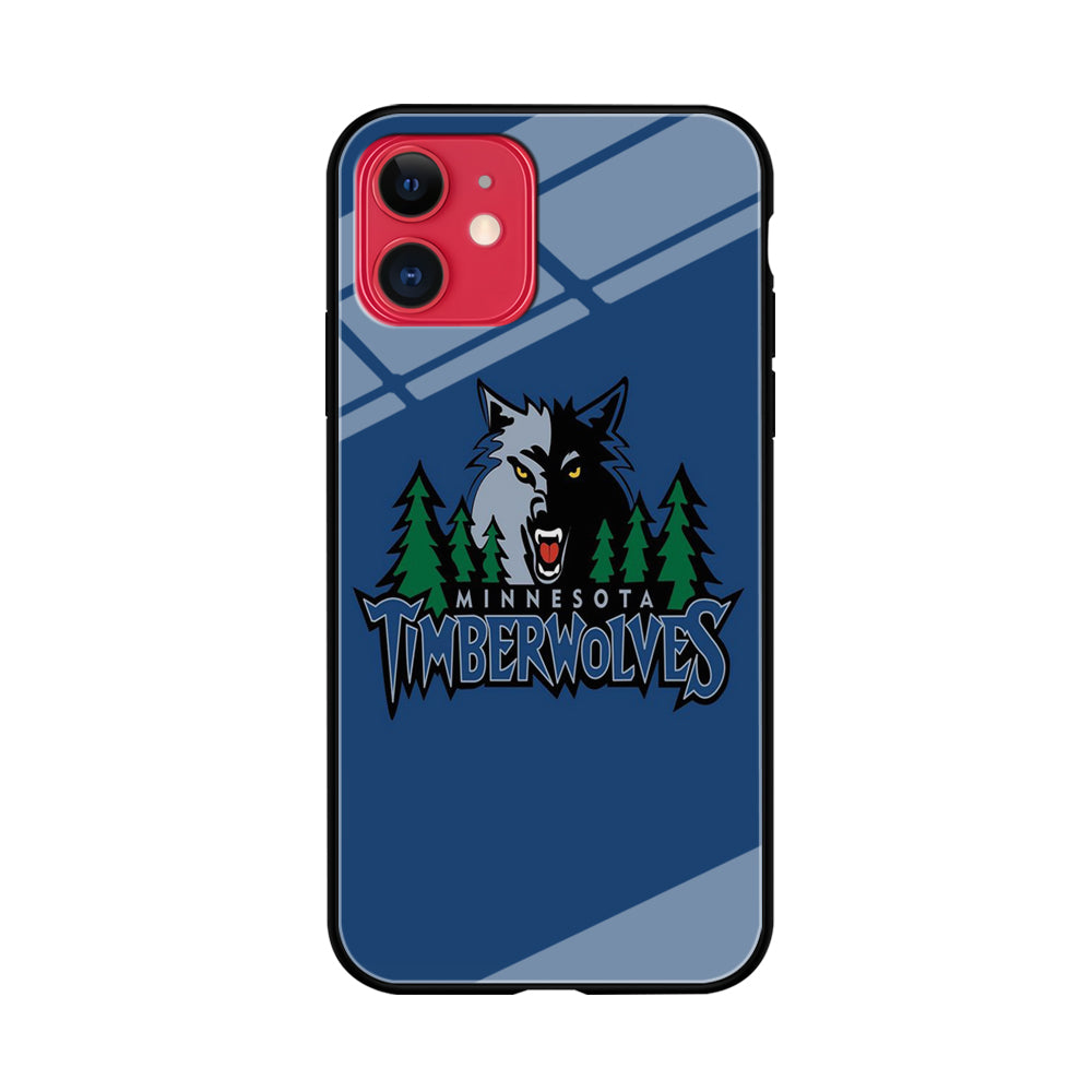 NBA Minnesota Timberwolves Basketball 002 iPhone 11 Case-Phone Case-Tempered Glass Case-Altracase