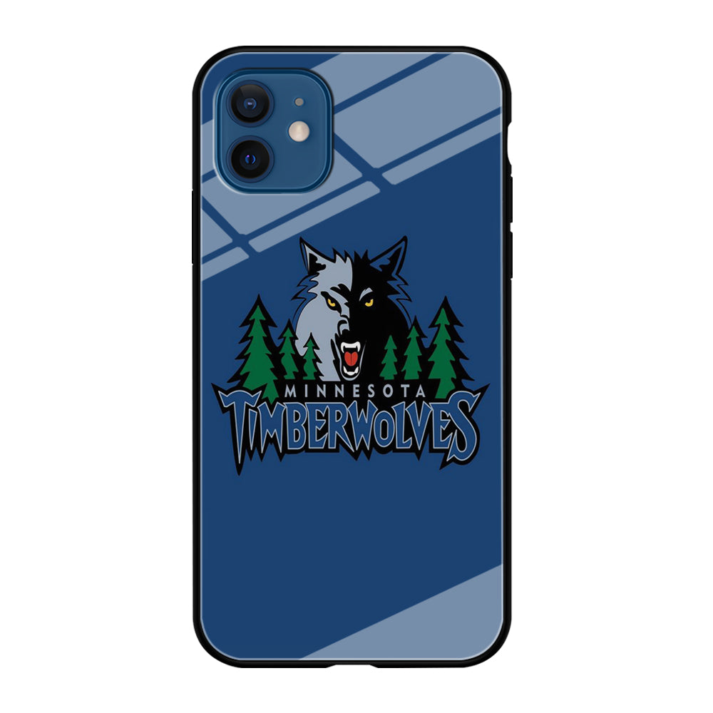 NBA Minnesota Timberwolves Basketball 002 iPhone 12 Case-Phone Case-Tempered Glass Case-Altracase
