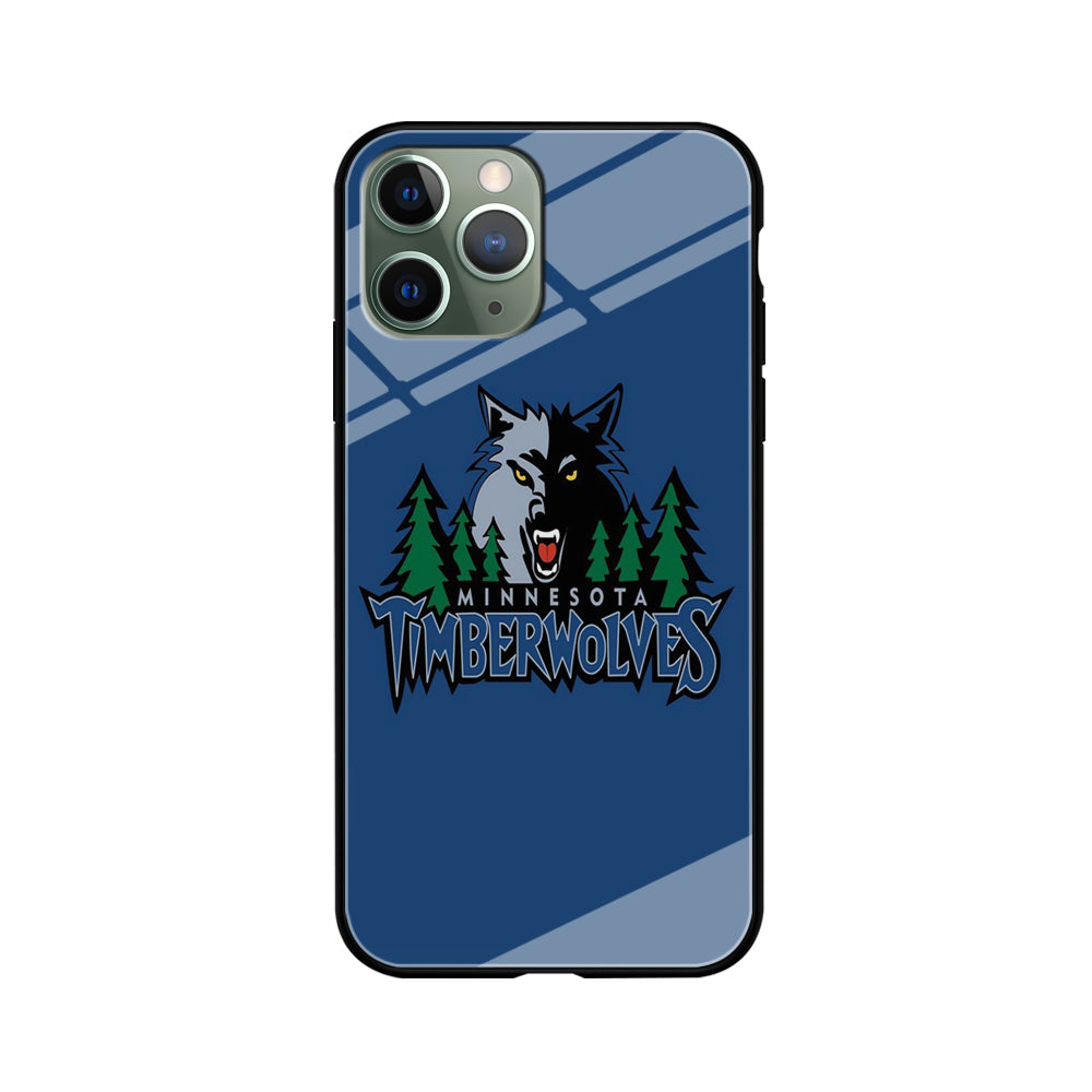 NBA Minnesota Timberwolves Basketball 002 iPhone 11 Pro Max Case-Phone Case-Tempered Glass Case-Altracase