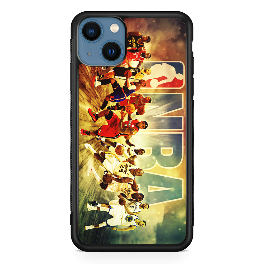 NBA Players Stars iPhone 13 Mini Case-Phone Case-Rubber Black (2D Case)-Altracase