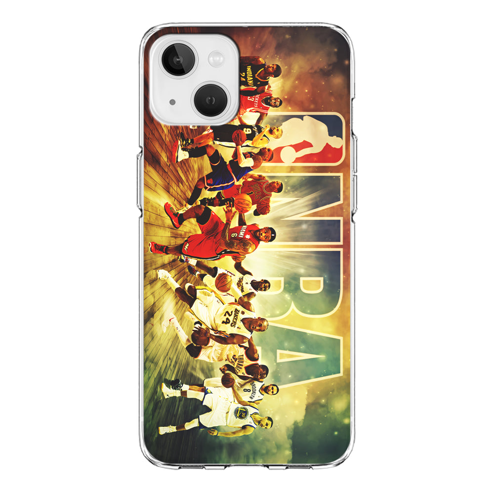 NBA Players Stars iPhone 13 Mini Case-Phone Case-Clear Soft Case-Altracase