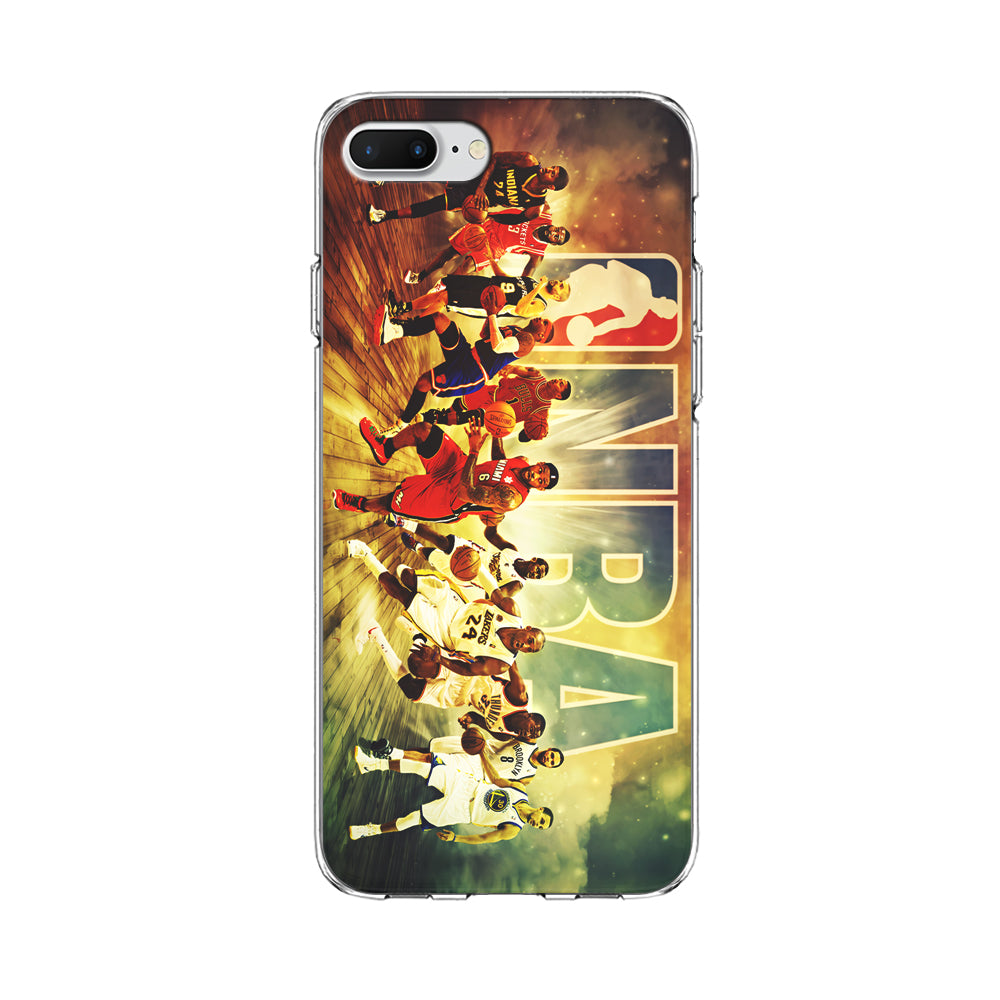 NBA Players Stars iPhone 8 Plus Case-Phone Case-Clear Soft Case-Altracase