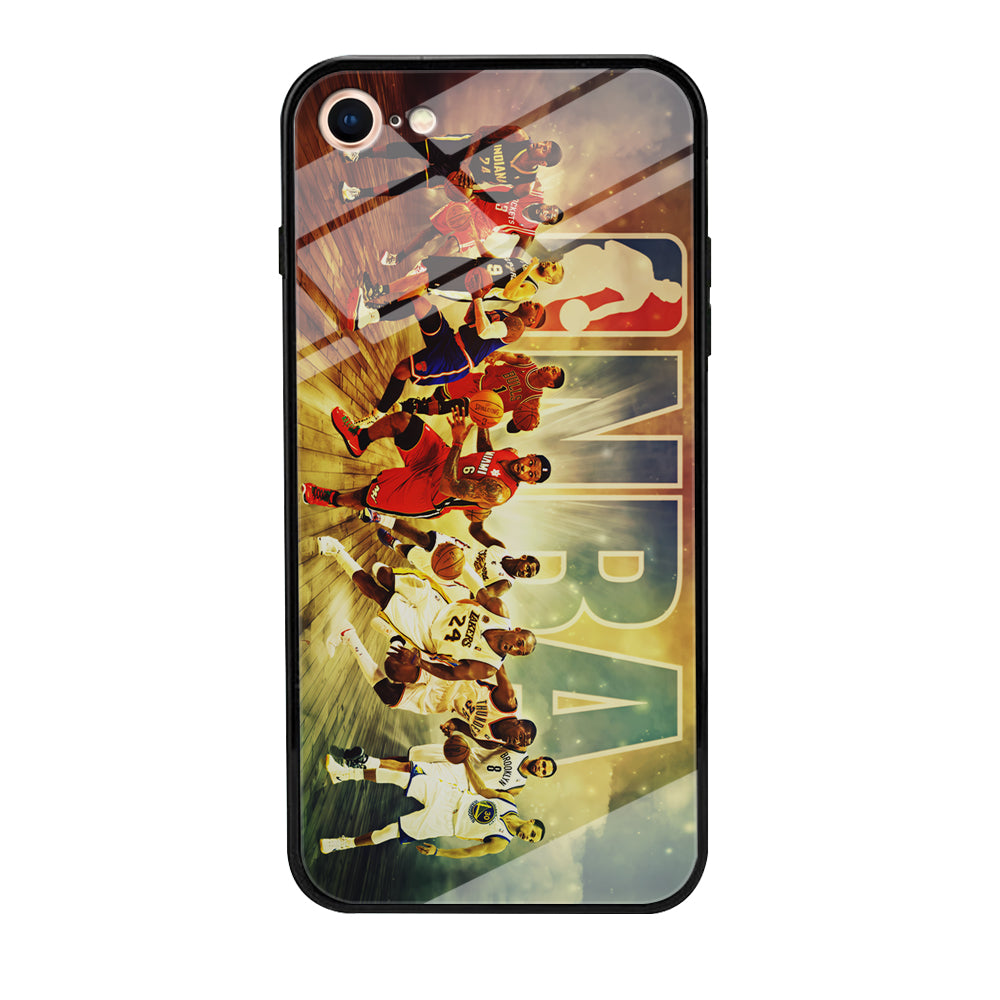 NBA Players Stars iPhone 7 Case-Phone Case-Tempered Glass Case-Altracase