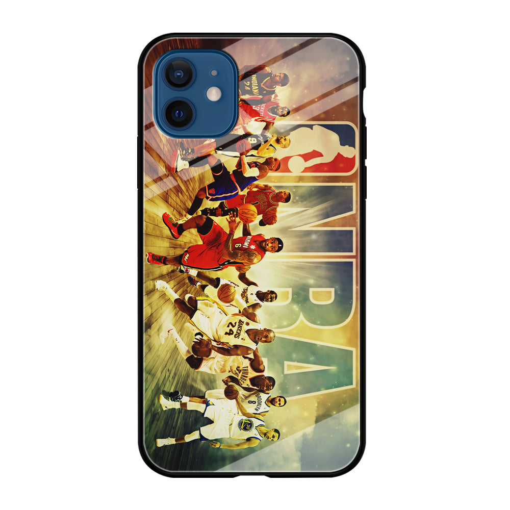 NBA Players Stars iPhone 12 Case-Phone Case-Tempered Glass Case-Altracase