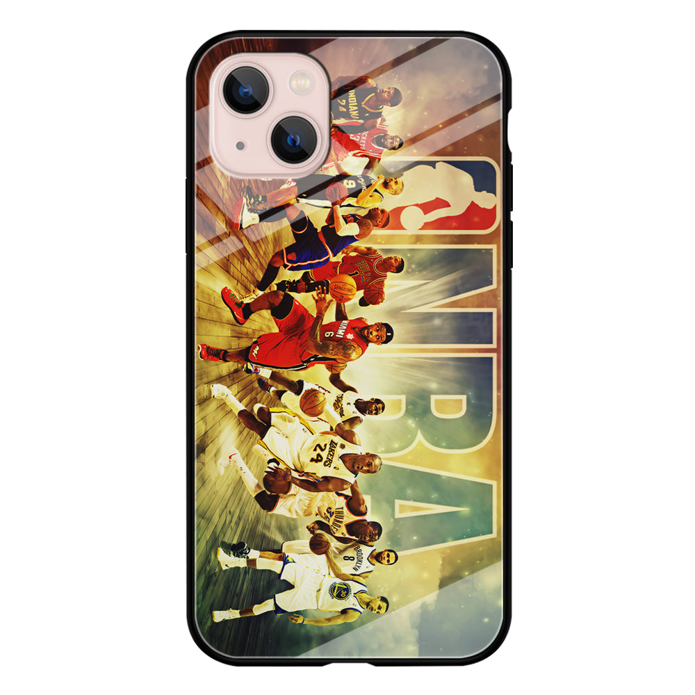 NBA Players Stars iPhone 13 Mini Case-Phone Case-Tempered Glass Case-Altracase
